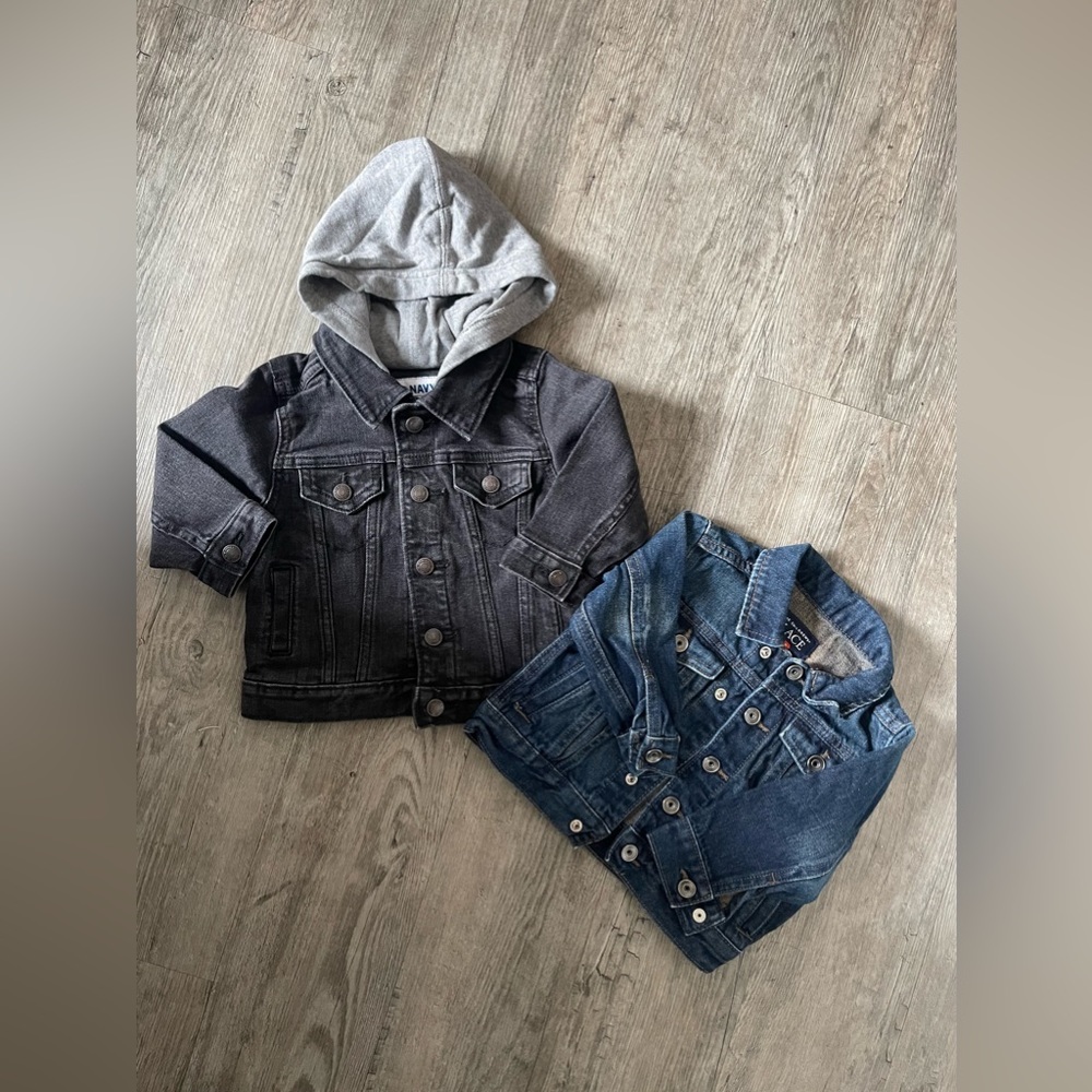 Toddler boy denim Jacket bundle 12-18 Months